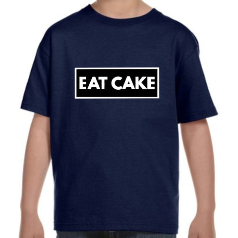 YOUTH EAT CAKE T-SHIRT NAVY